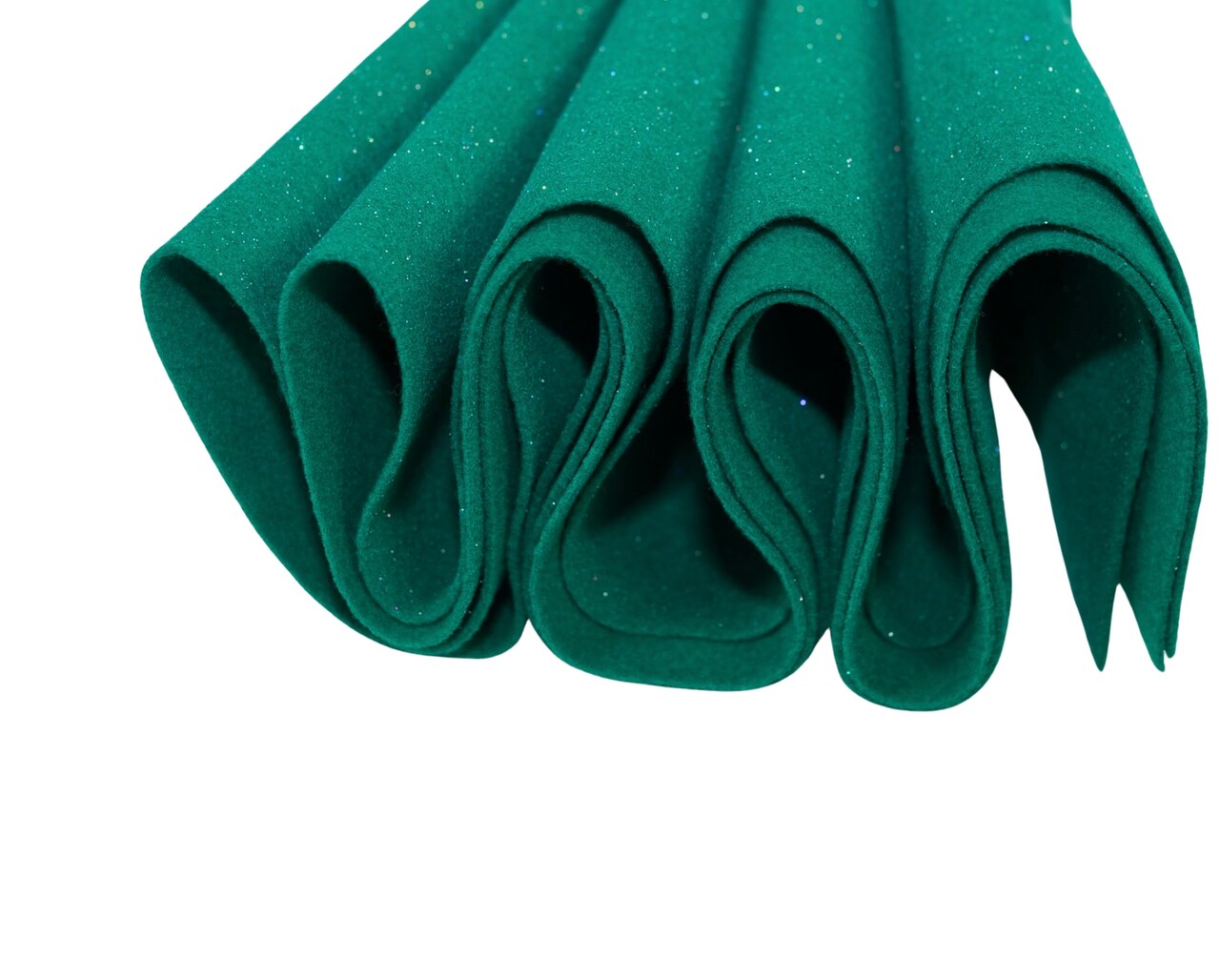 FabricLA Glitter Felt Fabric 60" Wide | Sparkling Acrylic Felt for DIY & Craft Projects
